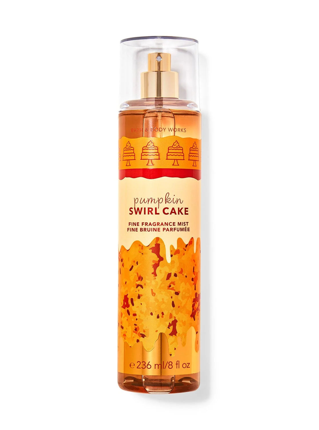 Pumpkin Swirl Cake 236 ML
